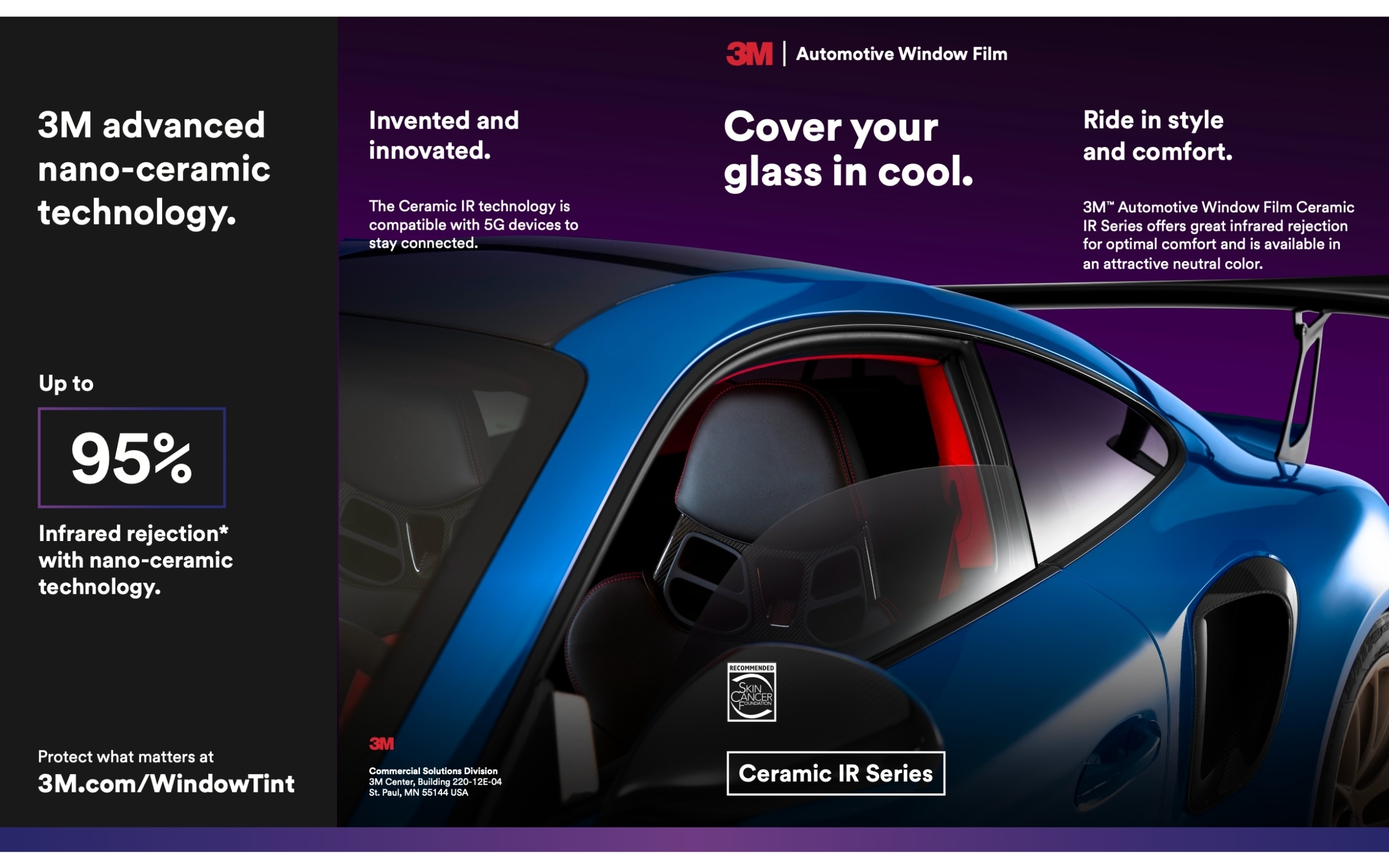 Phim cách nhiệt ô tô 3m Ceramic IR Series